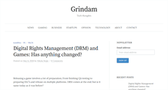 Desktop Screenshot of grindam.com